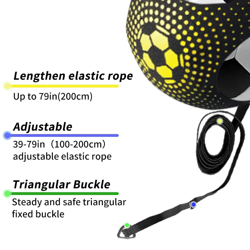 Professional football training belt and personal control trainer