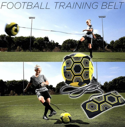 [Single-player Soccer Practice Tool] High-elasticity Soccer Training Strap (No Ball Retrieval Required)