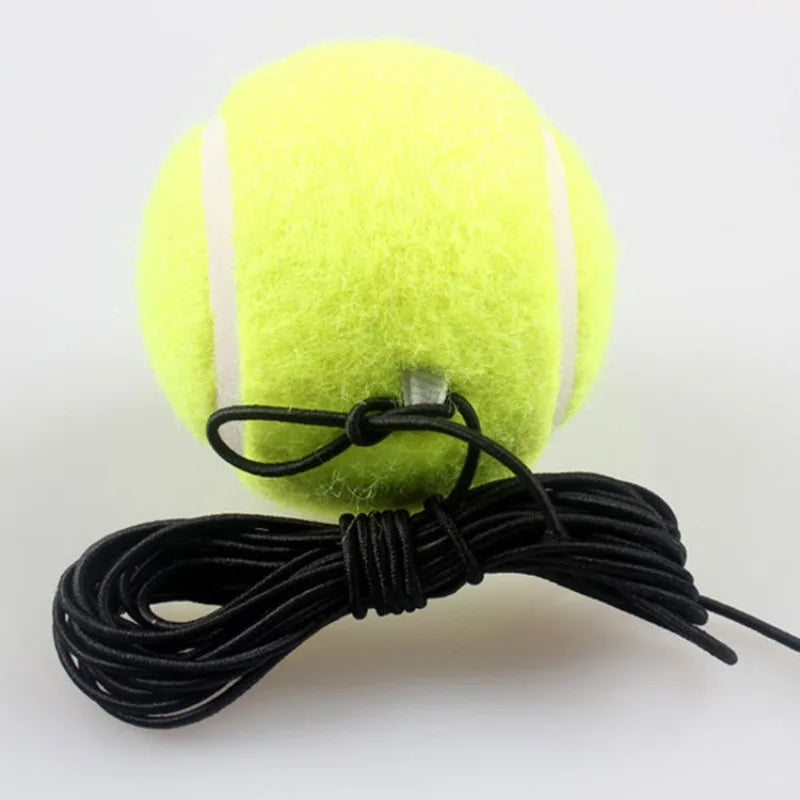 Portable single-person tennis trainer