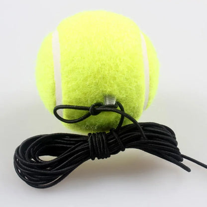 Portable single-person tennis trainer