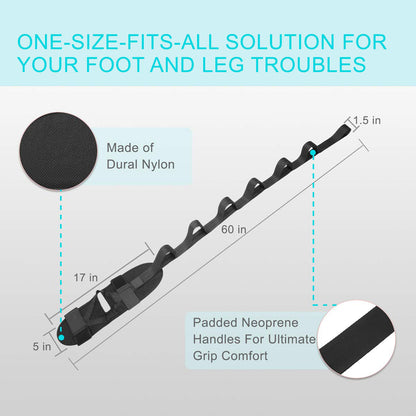 FlexStretch Multi-segment Ankle Stretching Rope