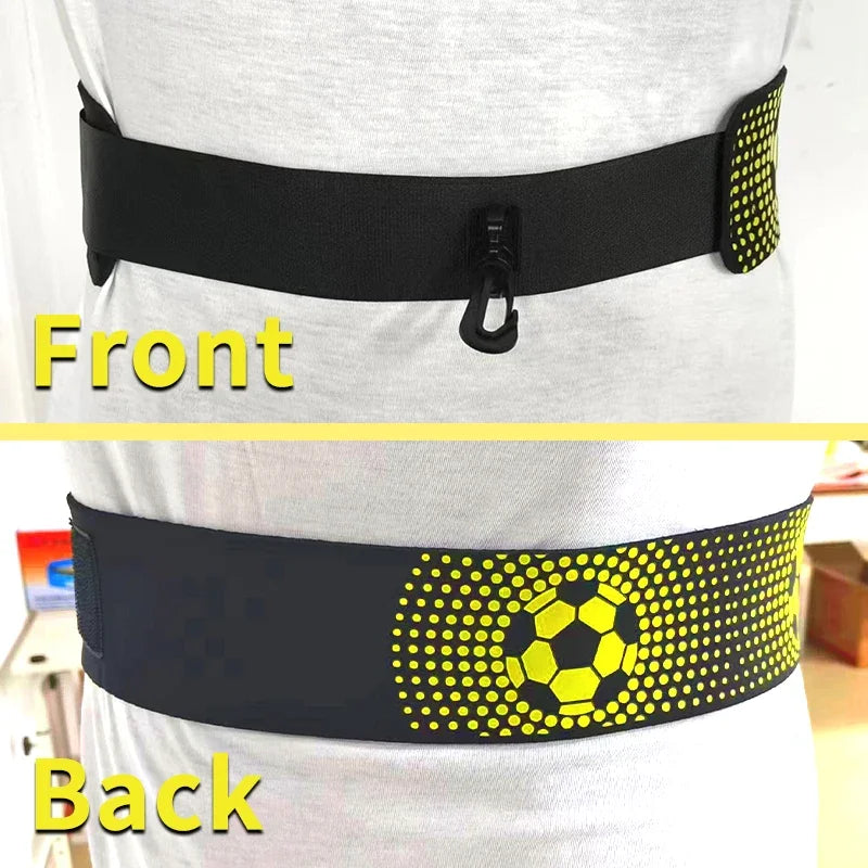 Professional football training belt and personal control trainer