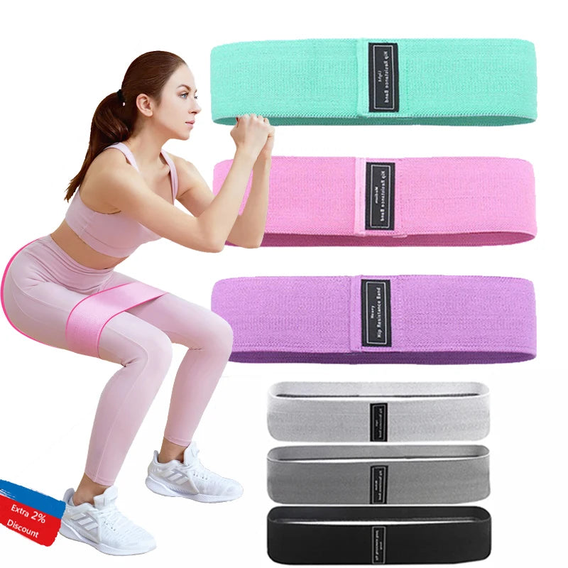 ShapeGrid™ woven anti-slip resistance band