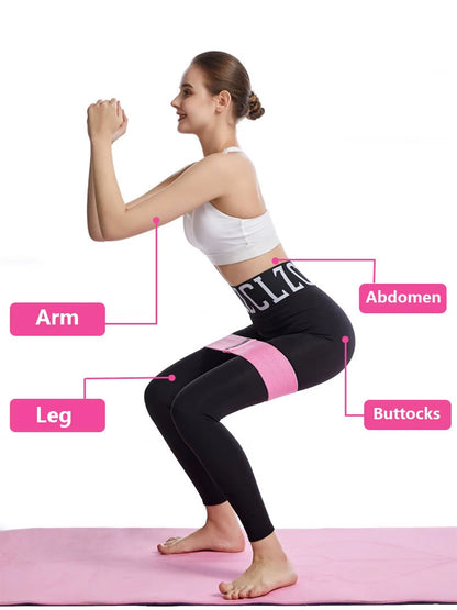 ShapeGrid™ woven anti-slip resistance band