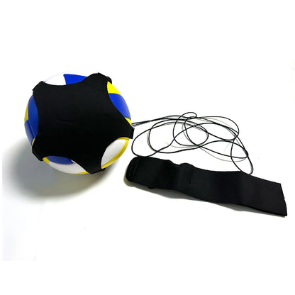 [Single-player Soccer Practice Tool] High-elasticity Soccer Training Strap (No Ball Retrieval Required)