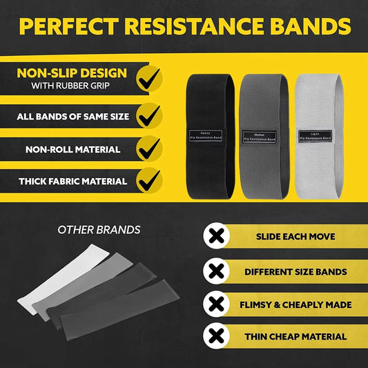 ShapeGrid™ Squat Glute Lifting Resistance Band