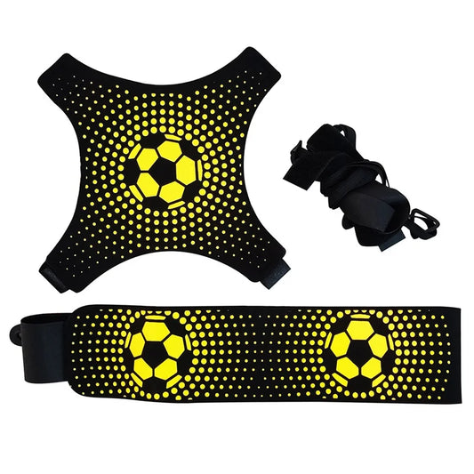 Football control and kicking training belt