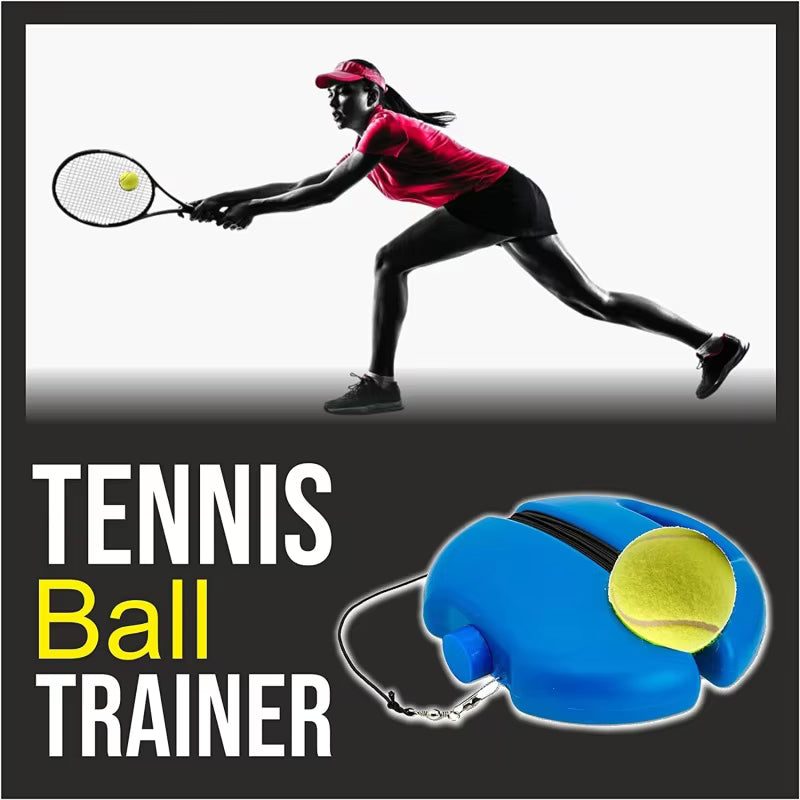 Portable tennis ball rebound trainer (suitable for adults and beginners)