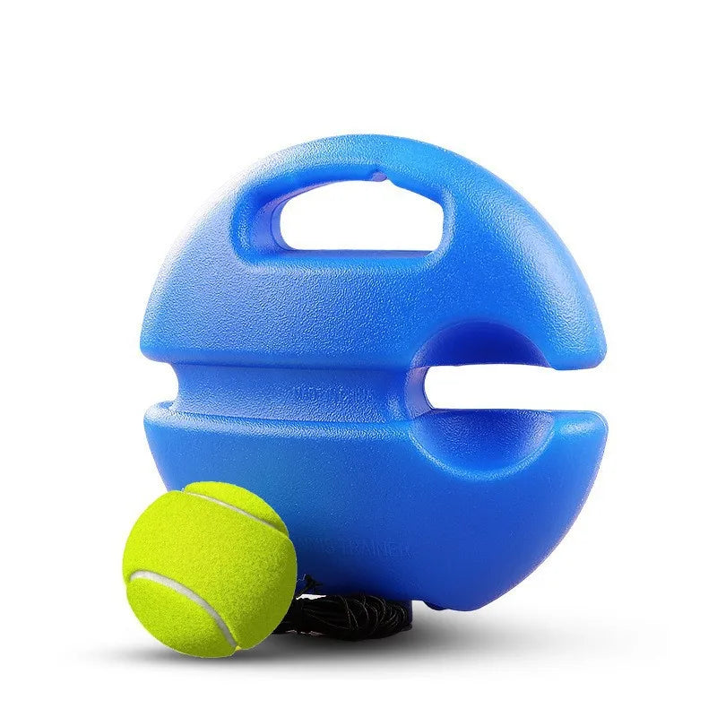 Professional single-person tennis trainer (high elasticity with rebound base set)