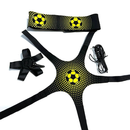 [Single-player Soccer Practice Tool] High-elasticity Soccer Training Strap (No Ball Retrieval Required)