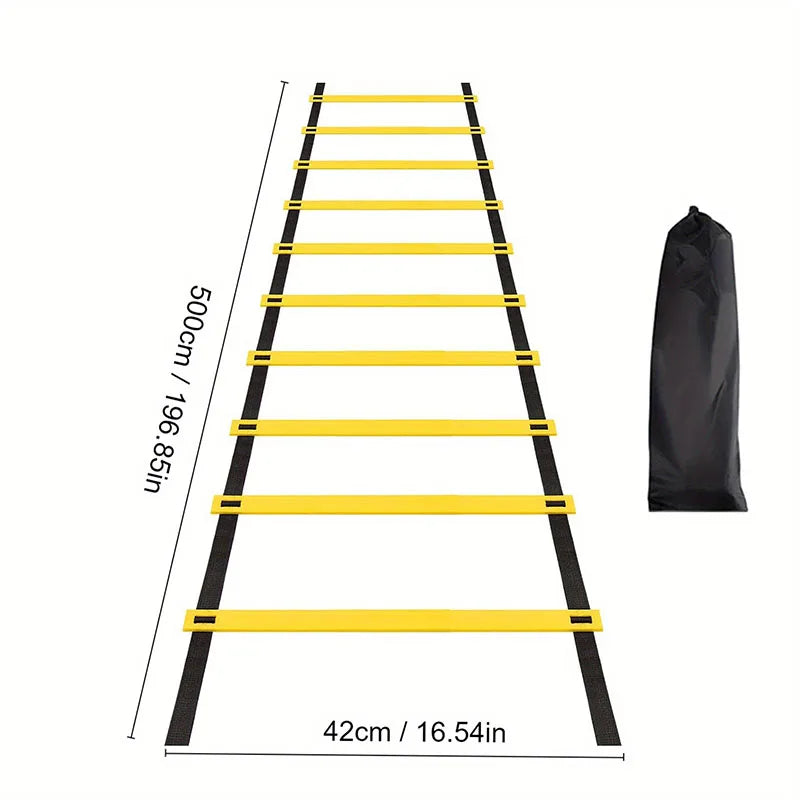 Professional soccer and physical training agility ladder (with storage bag)