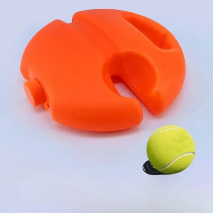 Portable single-person tennis trainer