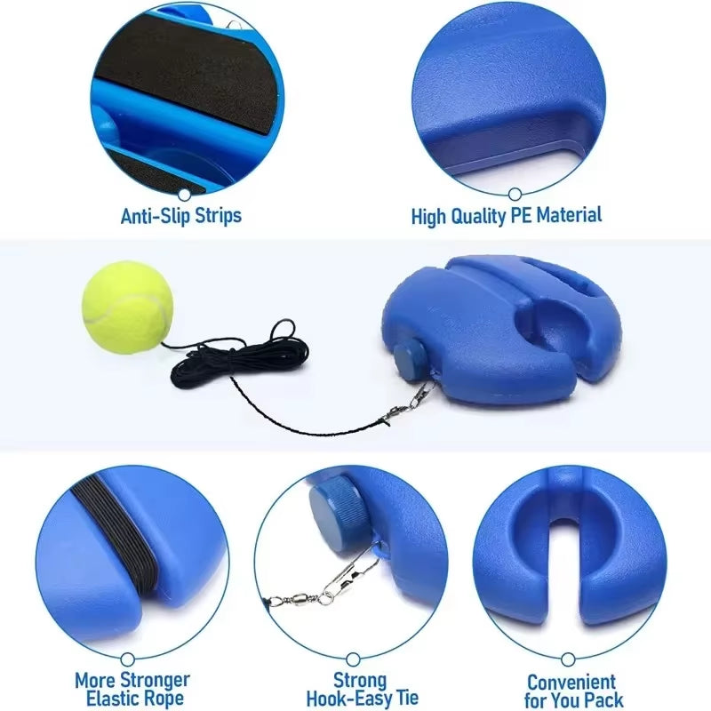 Professional single-person tennis training equipment