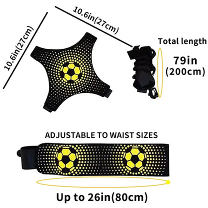 Professional football training belt and personal control trainer