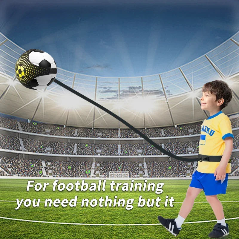 Professional football training belt and personal control trainer