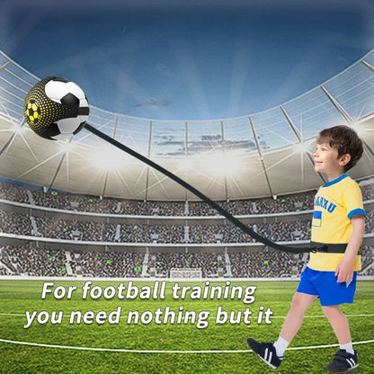 Professional football training belt and personal control trainer